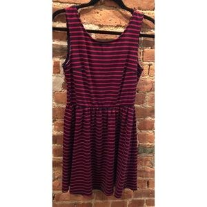 FRANCESCA’S Dress with Open Back Bow Detail